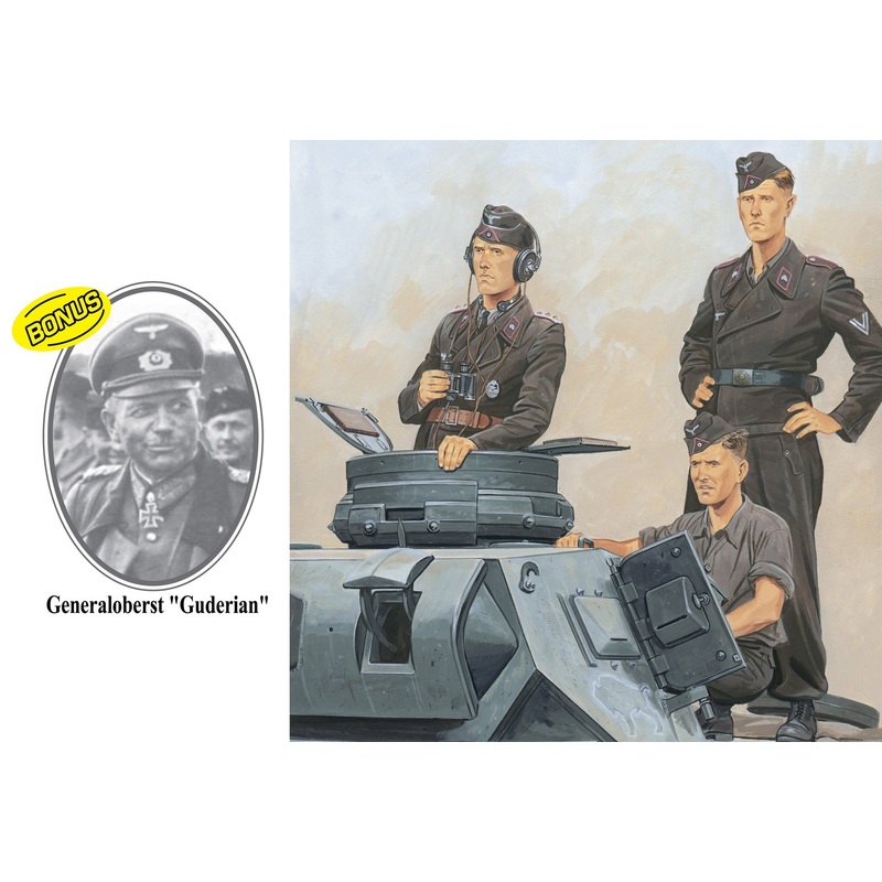 Panzer-Regiment 7 10.Panzer-Division (Smolensk 1941) 4 Figures