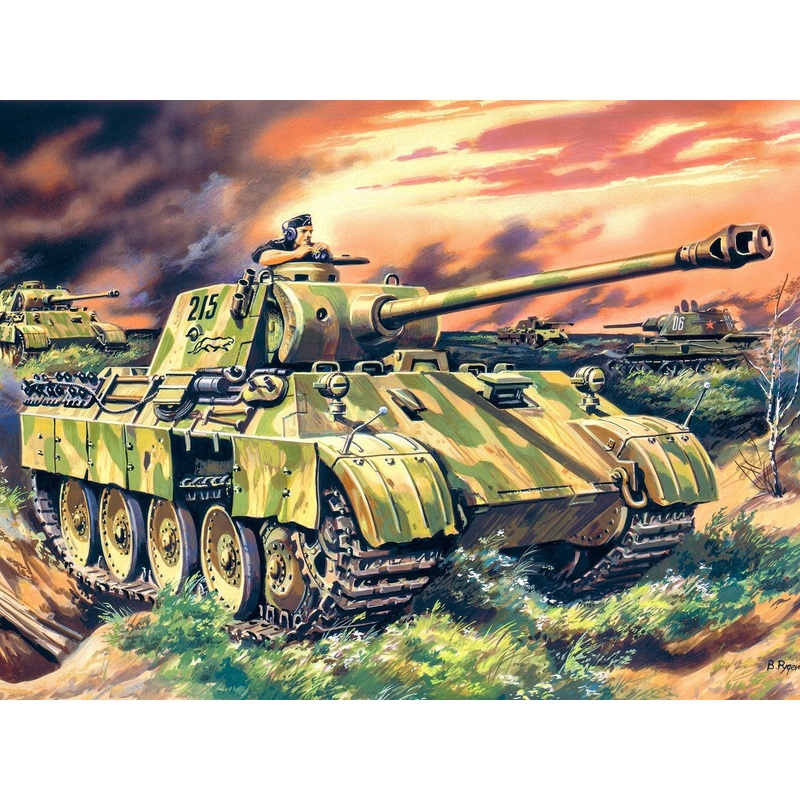 Pz.Kpfw.V Panther Ausf.D WWII German Tank