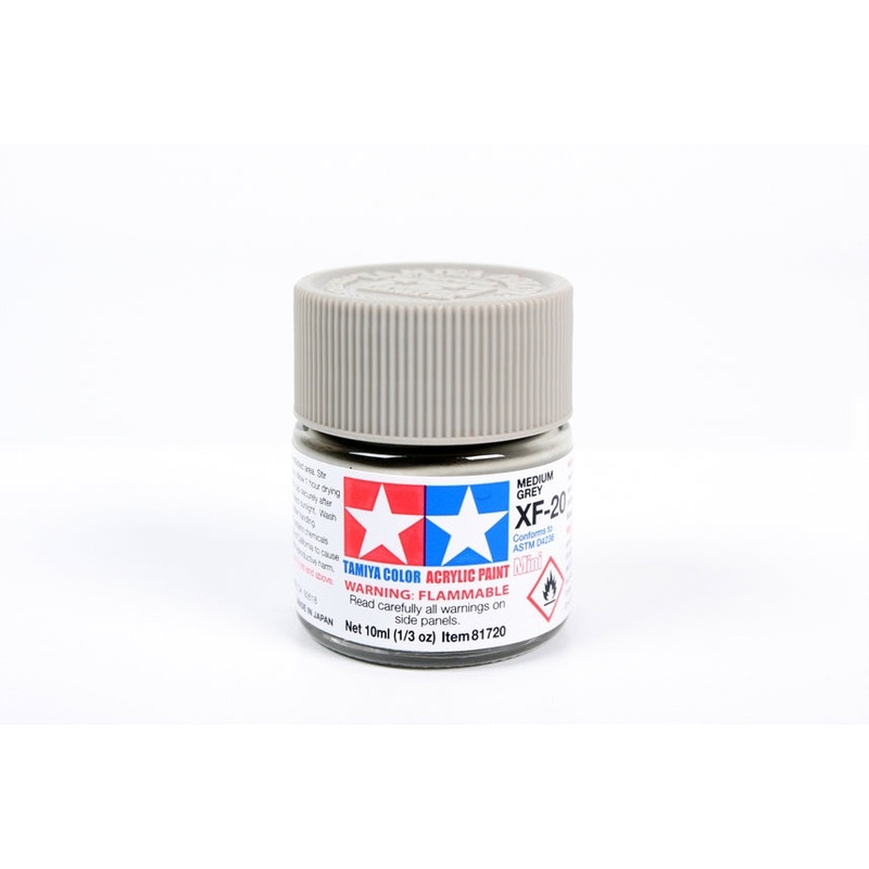 Tamiya 81720 XF20 Mid Grey - 10ml