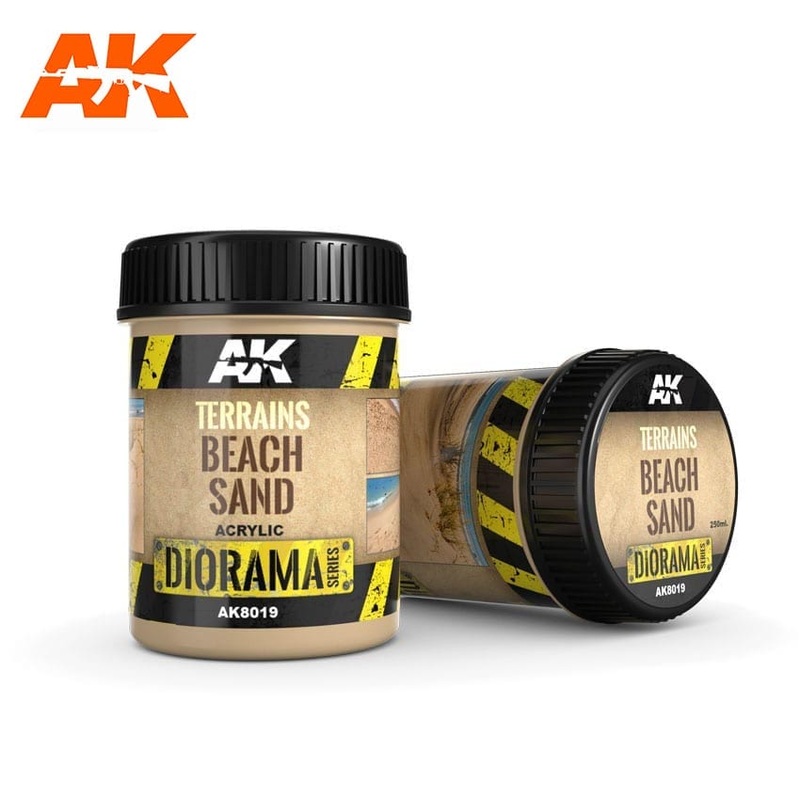 AK Interactive 8019 Terrains Beach Sand- 250ml
