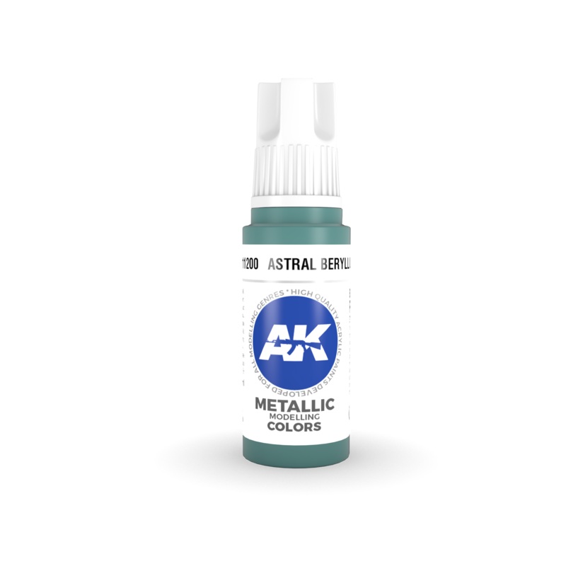 AK Interactive 3G Acrylic Astral Beryllium 17ml