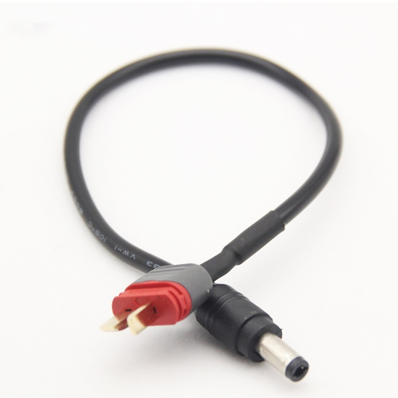 QWinOut FPV Goggles XT60 XT30 To Male DC5.5 2.5 Connector Adapter Cable 10A for Fatshark Skyzone FPV Goggles Battery For XT60