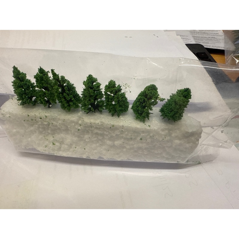 Scenic Pine style Trees - Pack of 7