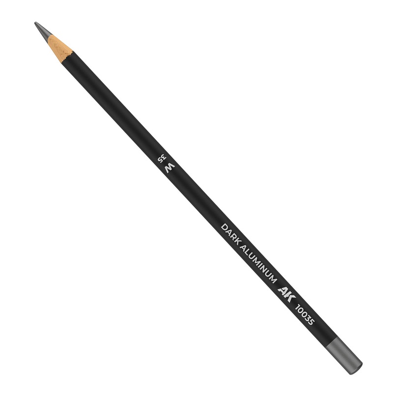 AK10035 AK Interactive Weathering Pencil Dark Aluminum Nickel (Trade Pack of 5)