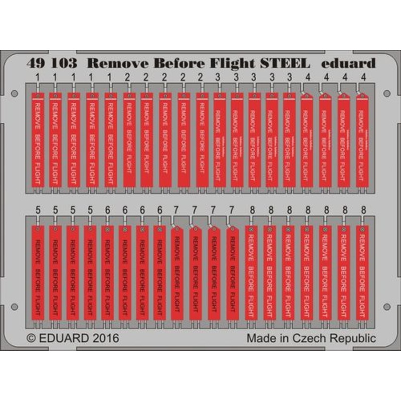 Eduard 49103 1/48 Remove Before Flight STEEL