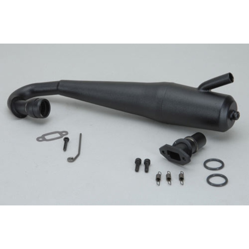 FG Modellsport Car Spares Steel- Power Tuned Pipe 1:6 6298 (Box 83)