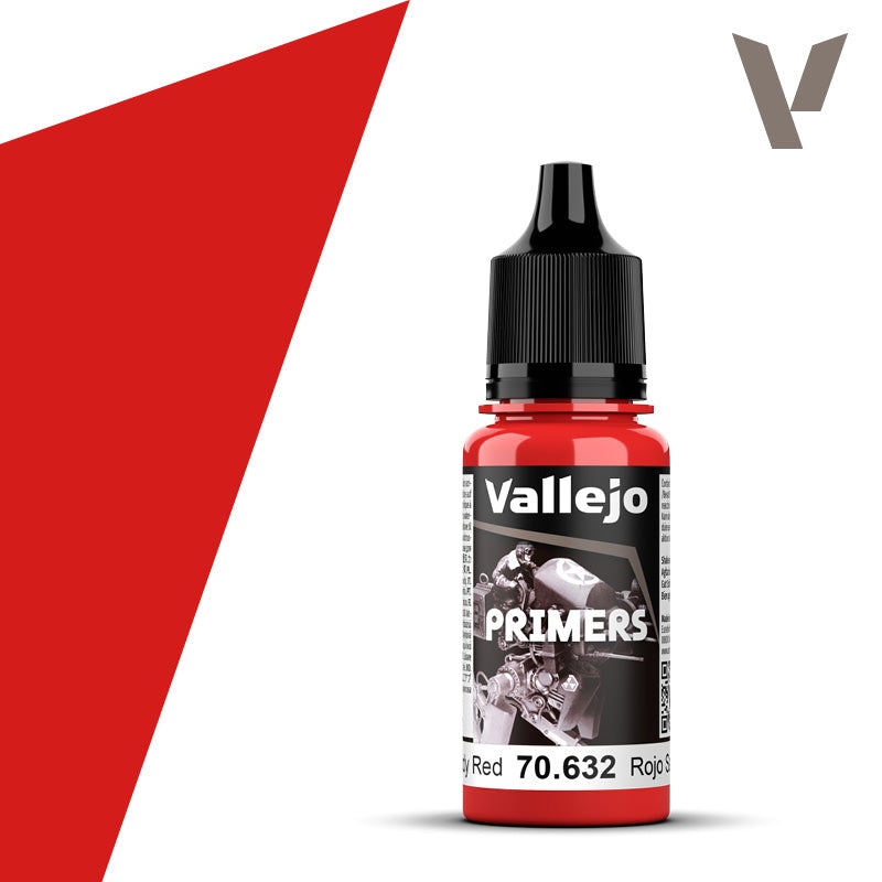 Vallejo Primer 632 - 18ml. Bloody Red