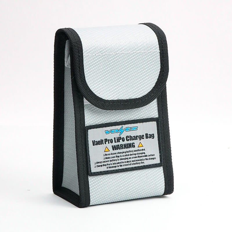 VOLTZ VAULT PRO LIPO CHARGE BAG 14cm x 9.5cm X 5.5cm