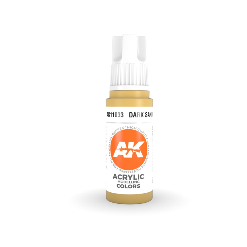 AK Interactive 3G Acrylic Dark Sand 17ml