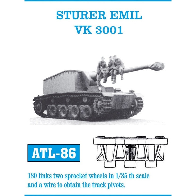 Friulmodel ATL-086 1/35 STURER EMIL / VK 3001