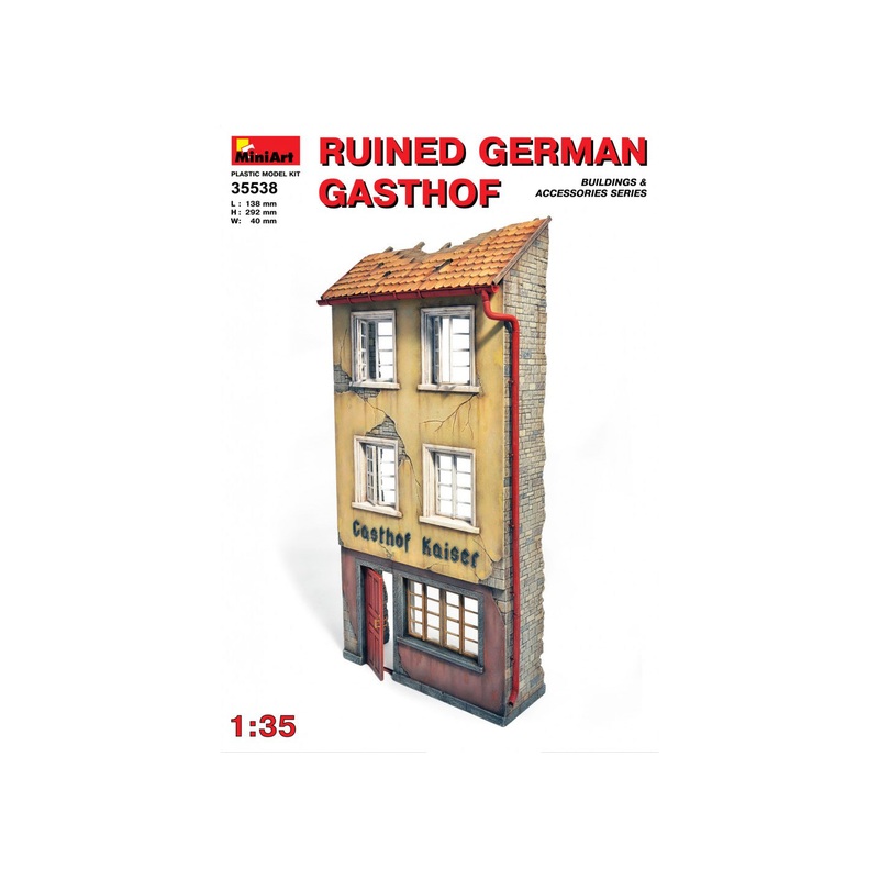 MiniArt 35538 1/35 Ruined German Gasthof
