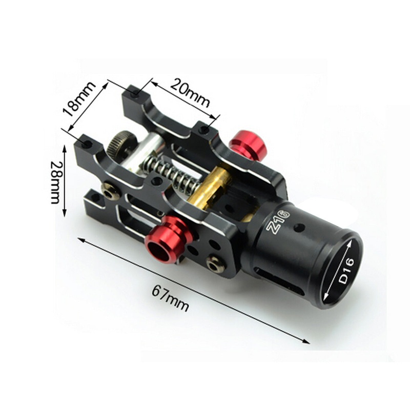 QWinOut Z16/Z22 CNC Aluminum Folding Arm Tube Joint DIY for Dia 16mm 22mm Automatic Auto RC Quadcopter Hexacopter Multirotor
