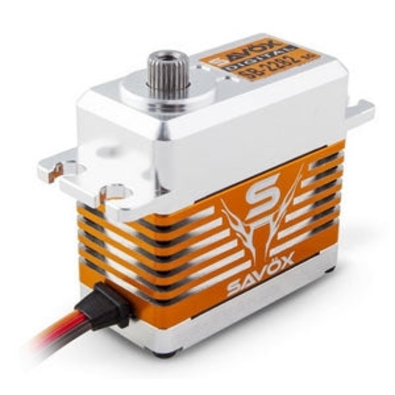 Savox SB-2282SG High Voltage CNC Servo 23KG - 0.075s