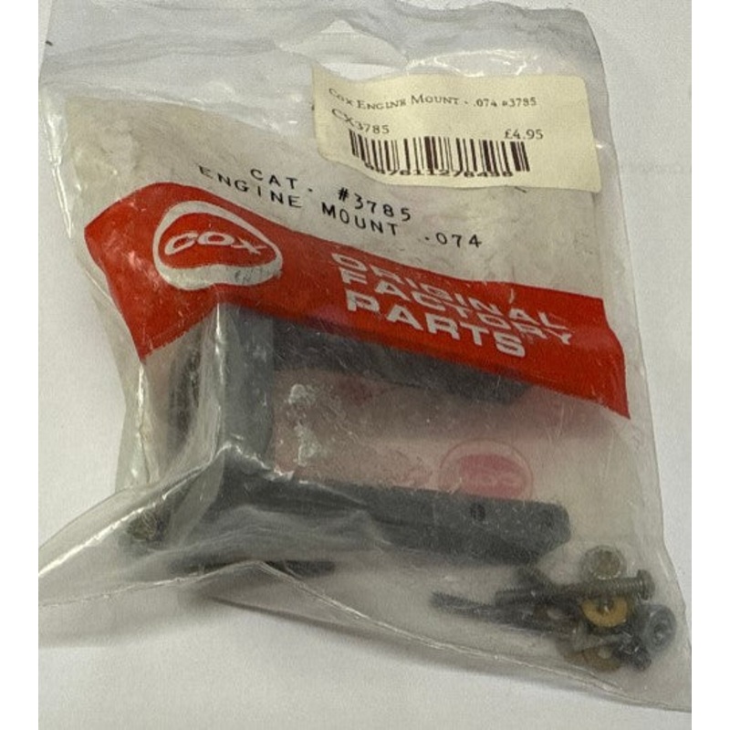 Cox 074 Engine Mount with fixing screws