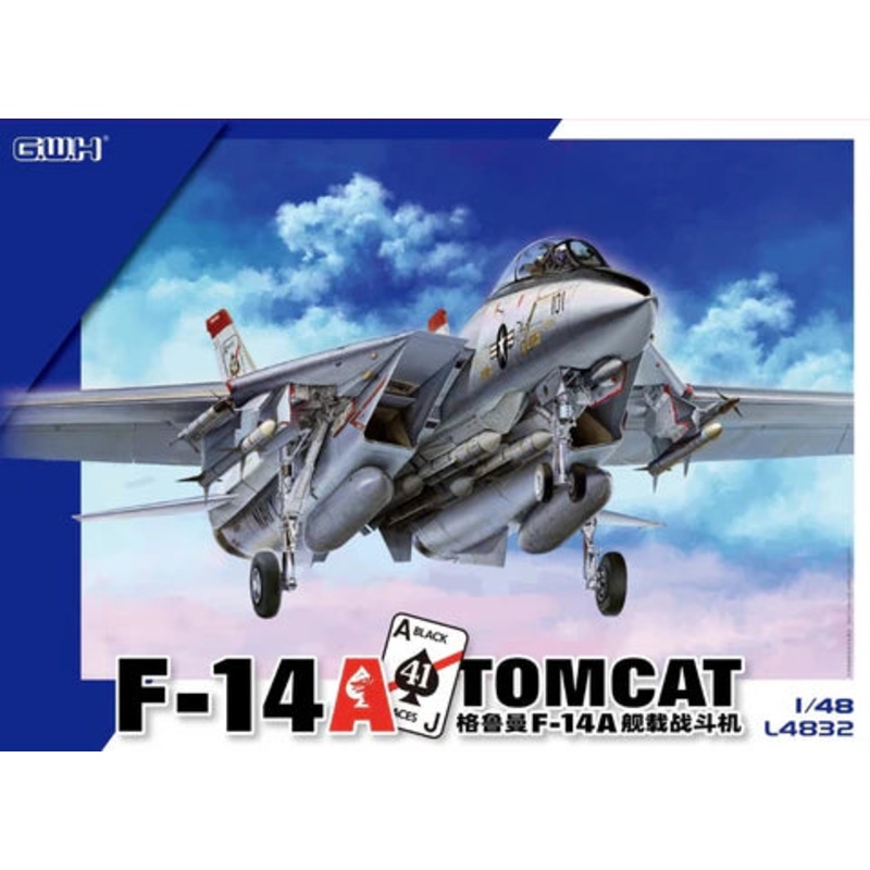 Great Wall Hobby L4832 1/48 US Navy F14A Tomcat Fighter Kit