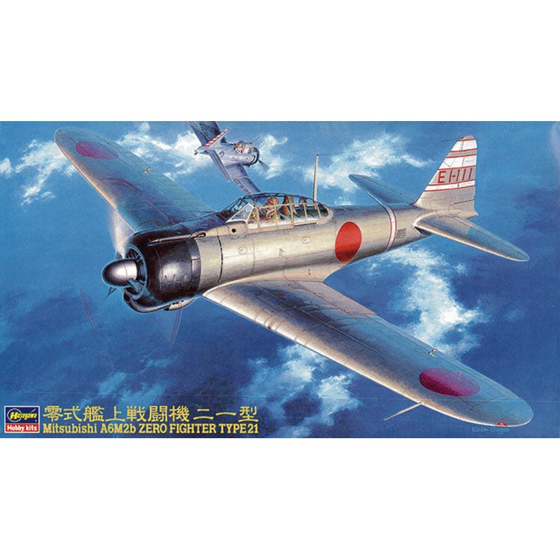 Hasegawa 09143 1/48 Mitsubishi A6M2b Zero Fighter Type 21