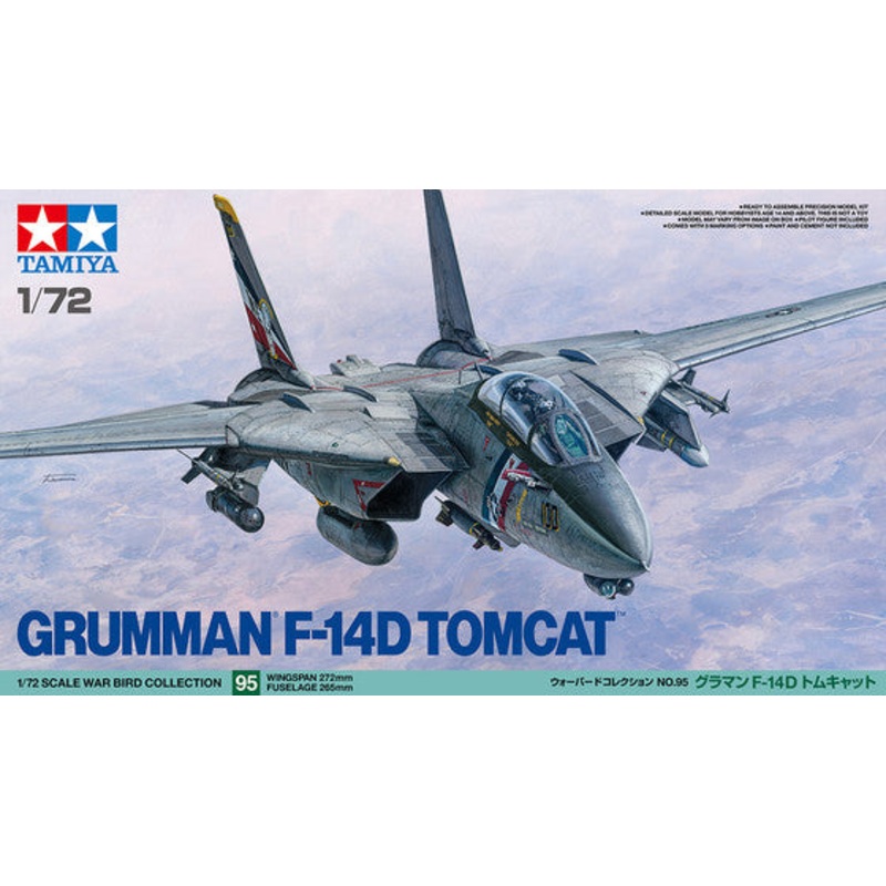 Tamiya 1/72 Grumman F-14D Tomcat Kit 60795