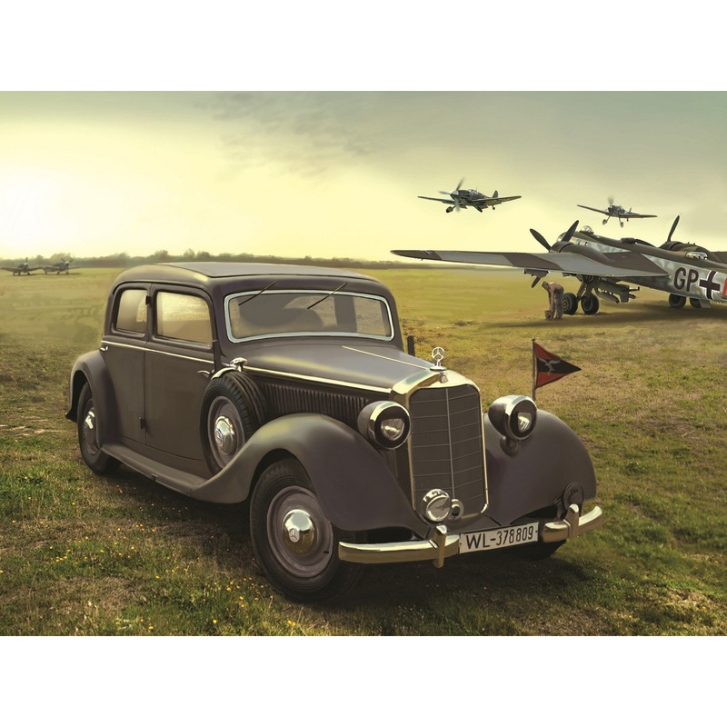 Typ 320 (W142) Saloon WWII German Staff Car