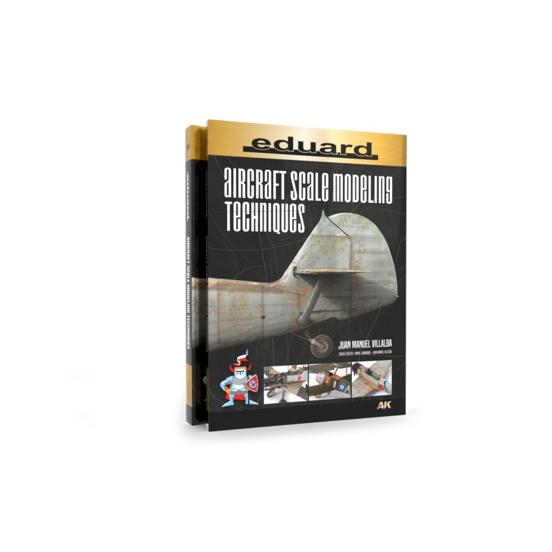 AK Interactive Aircraft Scale Models Techniques (Eduard) - English