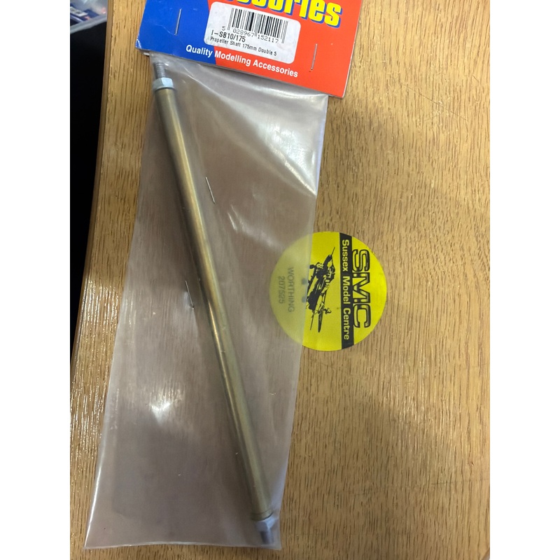 Boat Propeller Shaft 175mm Double 5mm Thread Each End