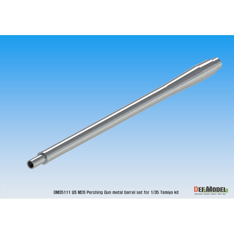 Def Model DM35111 1/35 US M26 Pershing Gun metal barrel for Tamiya kit