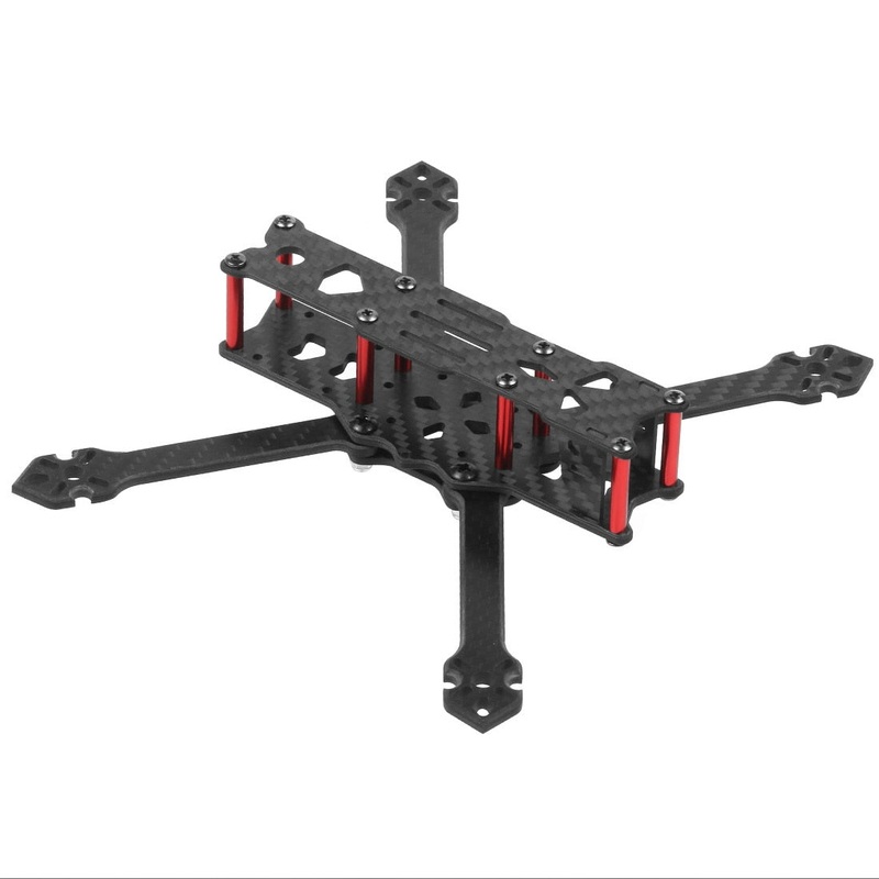 QWinOut F4 X1 175mm FPV Racing Drone Frame Kit Carbon Fiber Quadcopter Rack for DIY RC Drone Aircraft