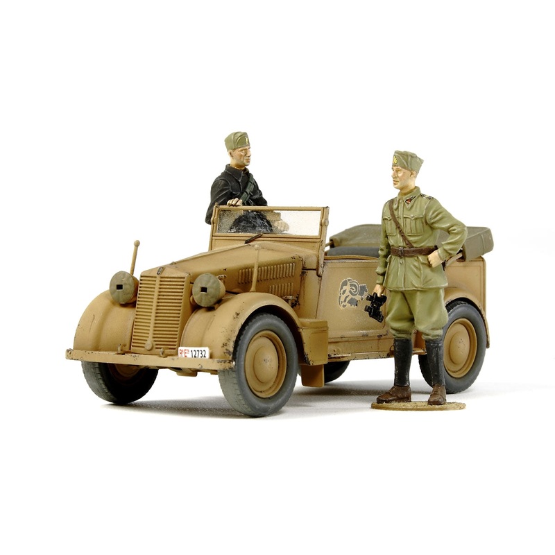 Tamiya 37014 1/35 Italian/German 508CM "Coloniale" Staff Car