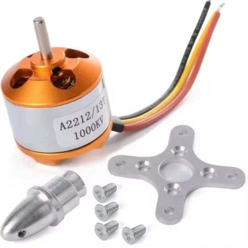1000KV A2212/13T BLDC Brushless DC Motor for Drone | High Torque Outrunner Motor for Quadcopter & RC Aircraft
