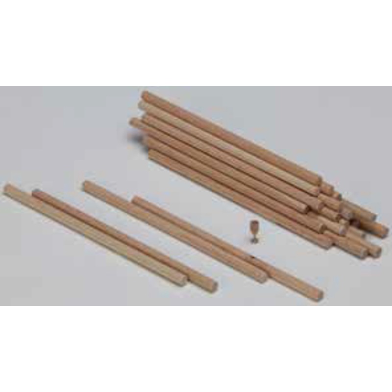 Beech rods (200 pcs)