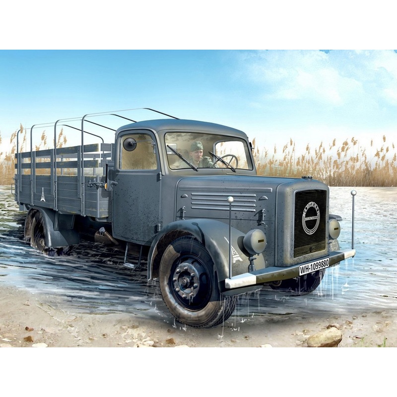KHD S3000 WWII German Army Truck