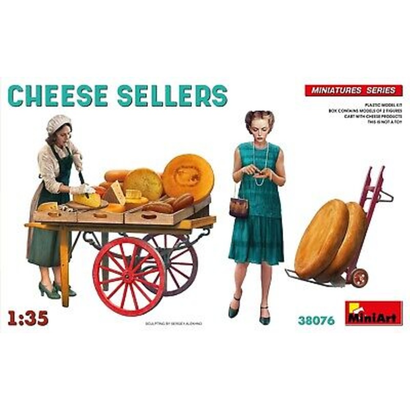 MiniArt 38076 1/35 Cheese Sellers