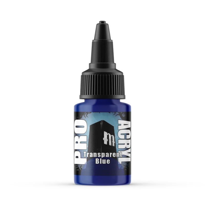 Monument Hobbies Pro Acryl Standard Transparent Blue 22ml