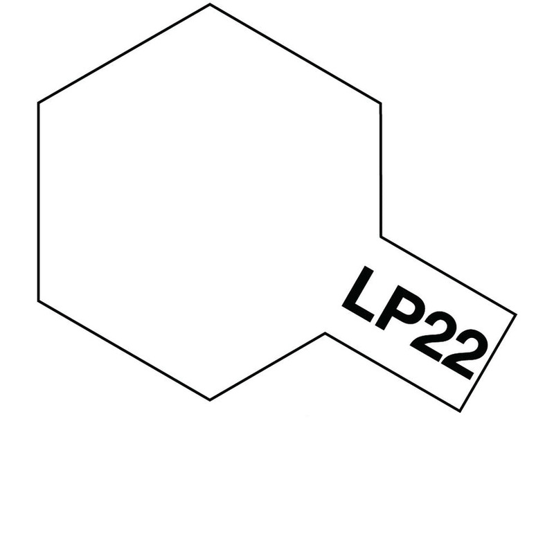 Tamiya 82122 Lacquer Paint LP22 Flat Base 10ml