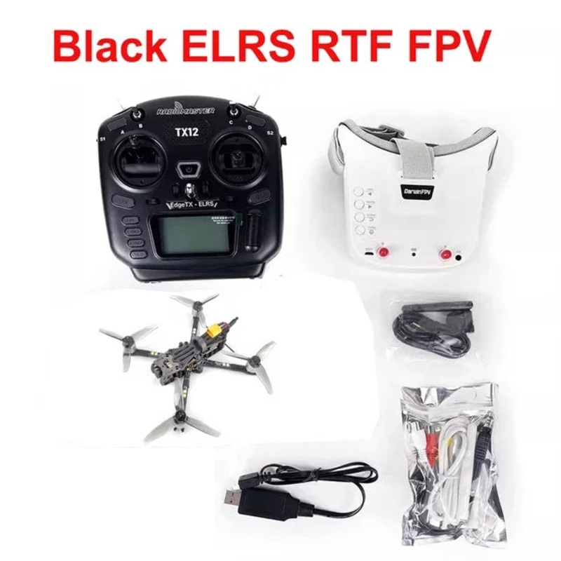 DarwinFPV BabyApe Pro-V2 3inch FPV Plane 142mm Wheelbase with Brushless Motor F4 AIO Flight Controller VTX Propeller Quadcopter P PNP NO Receiver