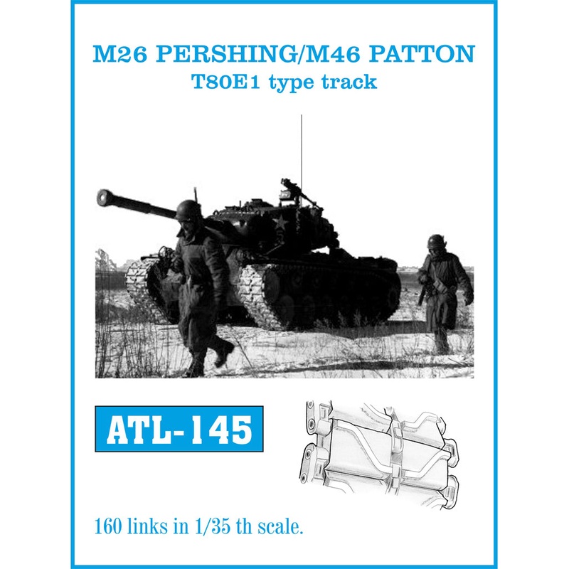 Friulmodel ATL-145 1/35 M26 PERSHING / M46 PATTON T80E1 type track