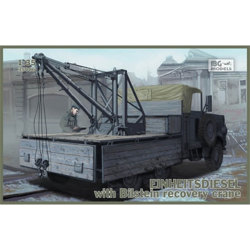 IBG 35006 1/35 Einheitsdiesel with Bilstein Crane