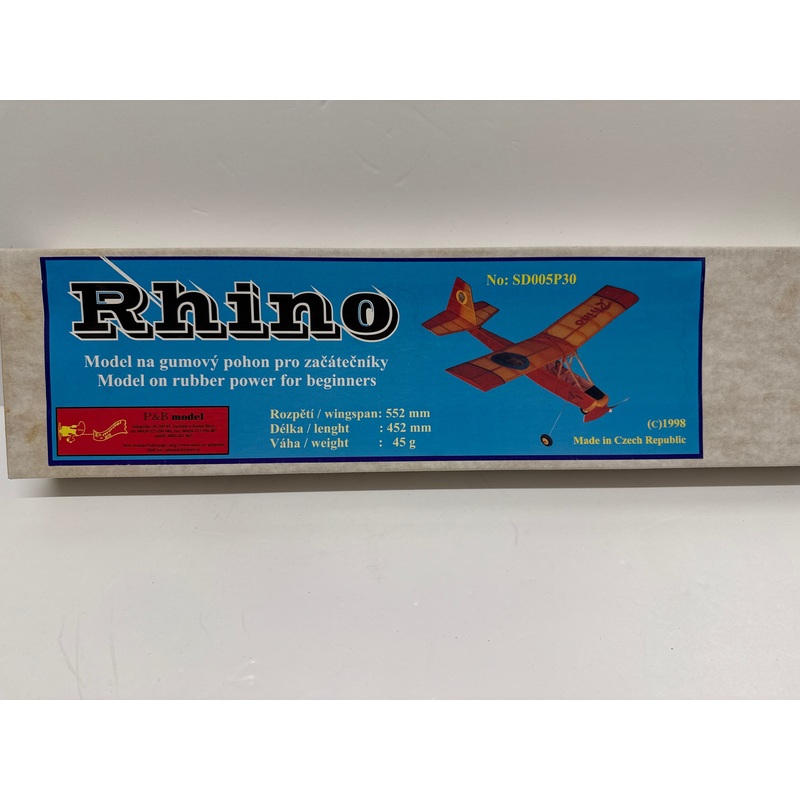 P&B Model Rhino Free Flight Kit SD00P30