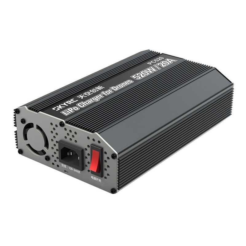 SKYRC PC520 6S 520W/20A Lipo Battery Charger Quick Charger with LED Digital Display for Agricultural Plant Protection Drones