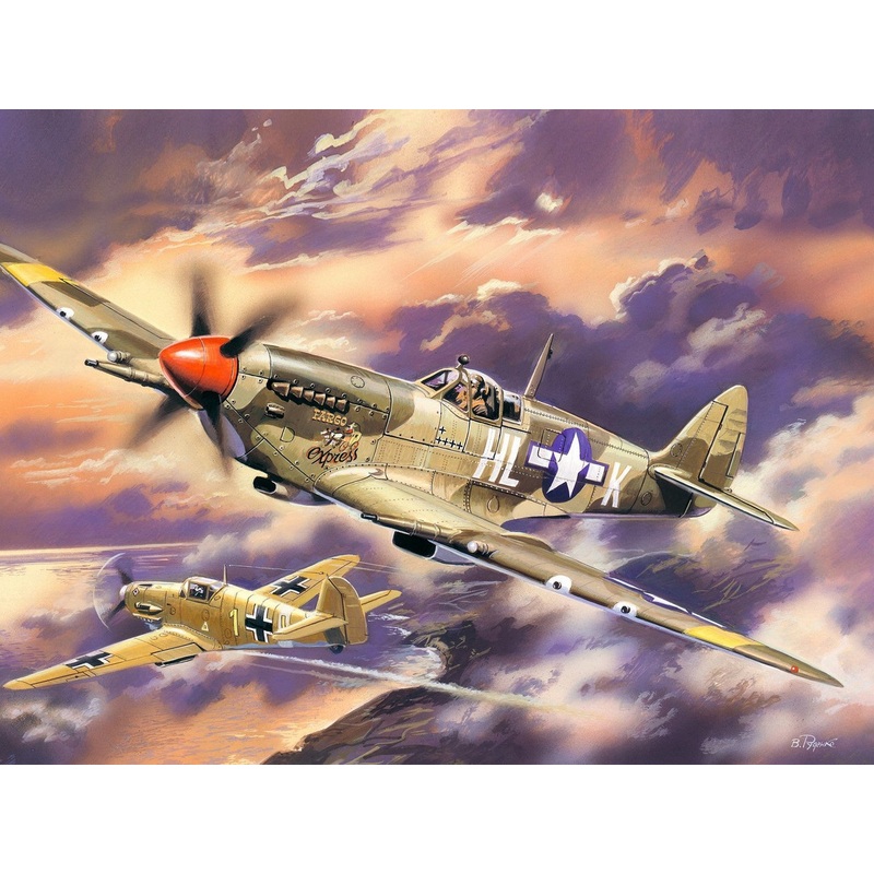Spitfire Mk.VIII WWII USAAF Fighter Plane