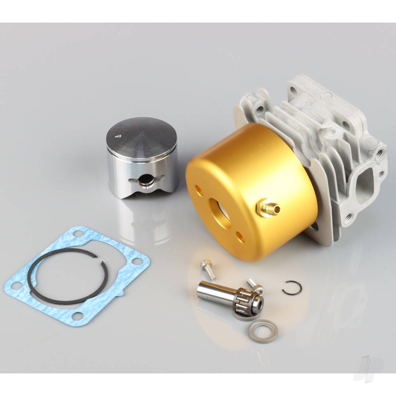 Zenoah Engine Spares Bore Up Kit (Cylinder Assembly Piston+Ring Gudgen+Clip Bearings Gasket water jacket) (for G290PUM)
