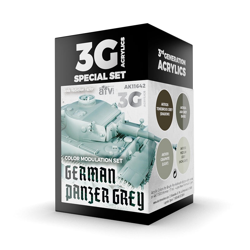 AK11642 AK Interactive MODULATION GERMAN PANZER GREY 3G
