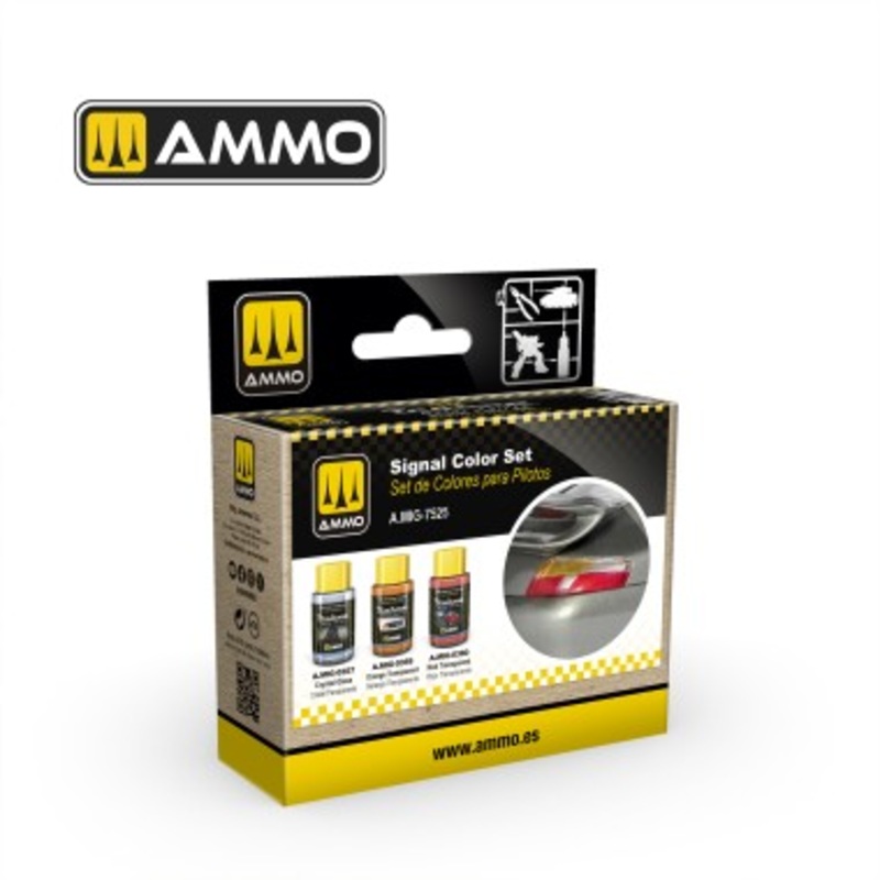 AMMO By Mig 7525 Cobra Motor Signal Color Set