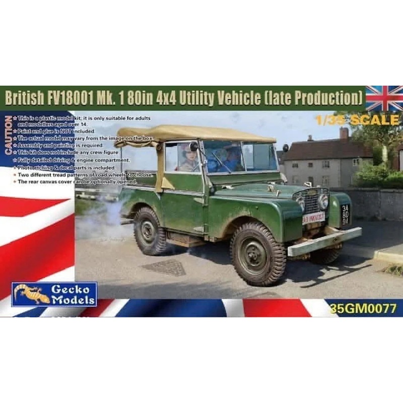 GECKO 1/35 British FV18001 Mk.1 0in 4x4 Utility Vehicle (Late Production) 35GM0077
