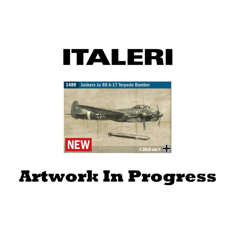 ITALERI 1/72 Junkers Ju 88 A-17 Torpedo Bomber 1489