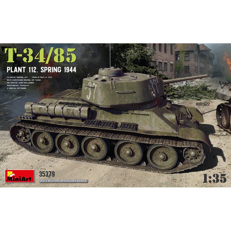 MiniArt 35379 1/35 T-34/85 Plant 112 - Spring 1944