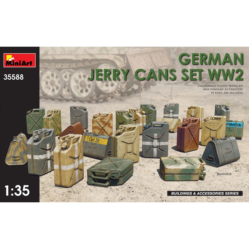 MiniArt 35588 1/35 German Jerry Cans Set WWII