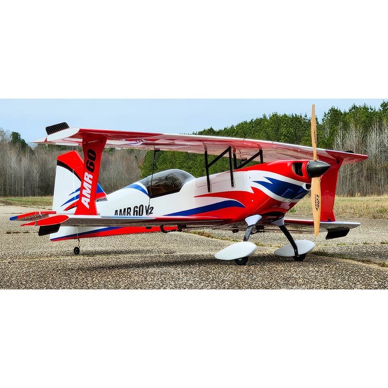 PRECISION AEROBATICS ULTIMATE AMR 60 - WHITE/RED/BLUE - Pre Order - Expected Early April