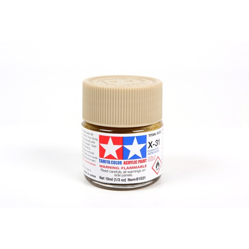 Tamiya 81531 X31 Titan Gold - 10ml