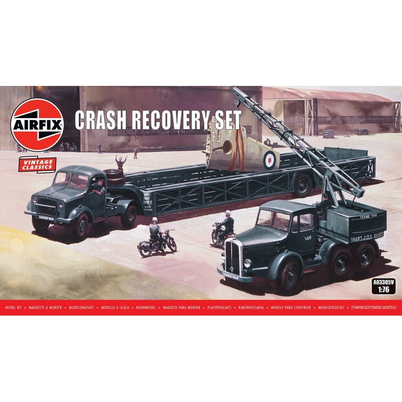 Airfix 1:76 Crash Recovery Set Kits A03305V