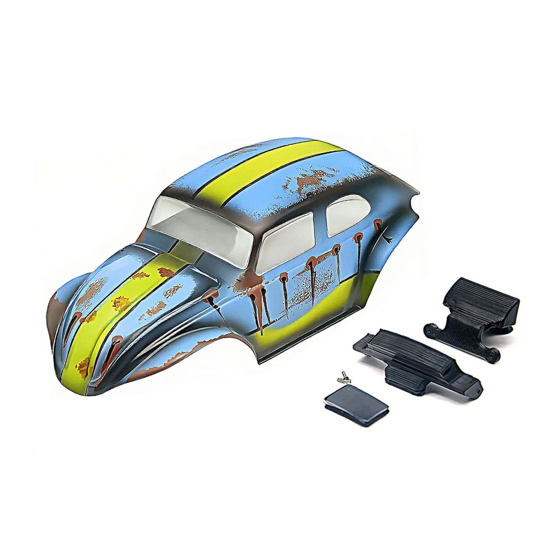 Beetle Body Blue Aged Hand Painted SCX30
